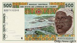 500 Francs STATI AMERICANI AFRICANI  1993 P.710Kc FDC