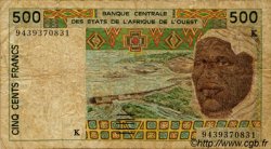 500 Francs STATI AMERICANI AFRICANI  1994 P.710Kd B