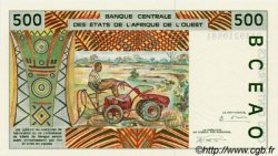 500 Francs STATI AMERICANI AFRICANI  1994 P.710Kd FDC