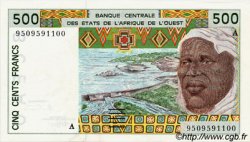500 Francs WEST AFRICAN STATES  1995 P.110Ae AU-