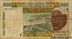500 Francs STATI AMERICANI AFRICANI  1995 P.710Ke B