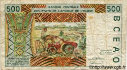 500 Francs WEST AFRICAN STATES  1997 P.210Bh VG