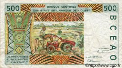 500 Francs ESTADOS DEL OESTE AFRICANO  1997 P.210Bh BC+