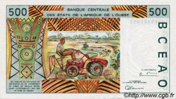 500 Francs WEST AFRICAN STATES  1998 P.410Dh AU
