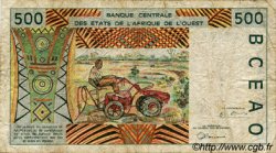 500 Francs ESTADOS DEL OESTE AFRICANO  1998 P.810Ti RC+