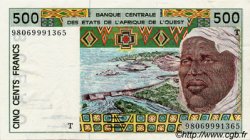 500 Francs WEST AFRICAN STATES  1998 P.810Ti VF+