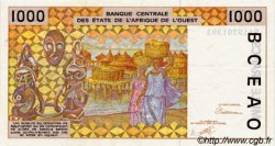 1000 Francs WEST AFRICAN STATES  1991 P.111Aa VF+