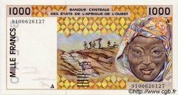 1000 Francs WEST AFRIKANISCHE STAATEN  1991 P.111Aa fST+
