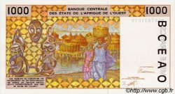 1000 Francs ESTADOS DEL OESTE AFRICANO  1991 P.711Ka FDC
