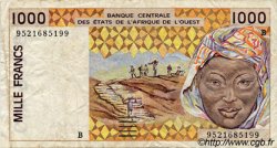 1000 Francs ESTADOS DEL OESTE AFRICANO  1995 P.211Bf BC+