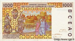 1000 Francs ESTADOS DEL OESTE AFRICANO  1997 P.111Ag MBC+