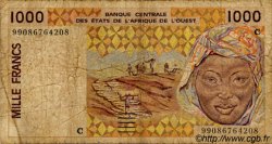 1000 Francs ESTADOS DEL OESTE AFRICANO  1999 P.311Cj RC