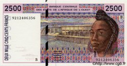 2500 Francs WEST AFRICAN STATES  1992 P.212Ba UNC-