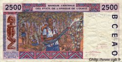 2500 Francs WEST AFRICAN STATES  1994 P.712Kc VF-