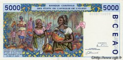 5000 Francs STATI AMERICANI AFRICANI  1997 P.213Bf q.AU