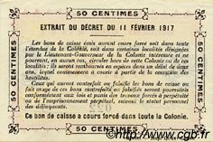 0,50 Franc IVORY COAST  1917 P.01a XF+