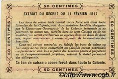 0,50 Franc IVORY COAST  1917 P.01b XF+