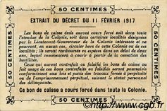 0,50 Franc GUINEA  1917 P.01d EBC+