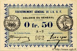 0,50 Franc SENEGAL  1917 P.01b fST+