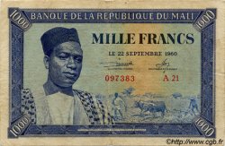 1000 Francs MALí  1960 P.04 BC