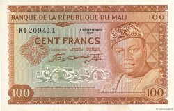100 Francs MALí  1960 P.07a MBC