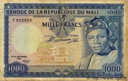1000 Francs MALí  1960 P.09 RC+