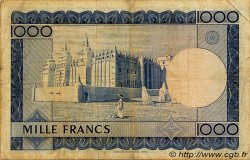 1000 Francs MALI  1960 P.09 q.MB