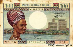 100 Francs MALí  1972 P.11 MBC+