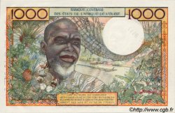 1000 Francs Spécimen ESTADOS DEL OESTE AFRICANO  1960 P.--s FDC