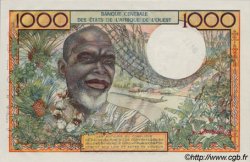 1000 Francs Spécimen WEST AFRICAN STATES  1960 P.--s UNC