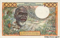 1000 Francs Spécimen WEST AFRICAN STATES  1960 P.--s UNC-