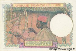 5 Francs AFRIQUE ÉQUATORIALE FRANÇAISE Brazzaville 1941 P.06a AU