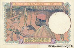 5 Francs AFRIQUE ÉQUATORIALE FRANÇAISE Brazzaville 1941 P.06a fST