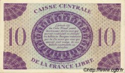 10 Francs FRENCH EQUATORIAL AFRICA Brazzaville 1943 P.11a AU