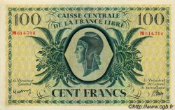 100 Francs FRENCH EQUATORIAL AFRICA Brazzaville 1945 P.13a XF+