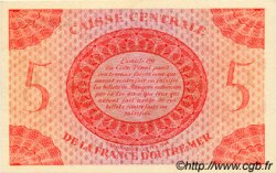 5 Francs FRENCH EQUATORIAL AFRICA  1943 P.15d UNC