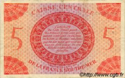 5 Francs AFRIQUE ÉQUATORIALE FRANÇAISE  1943 P.15a MBC