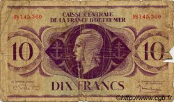 10 Francs AFRIQUE ÉQUATORIALE FRANÇAISE  1943 P.16b SGE