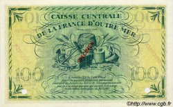 100 Francs Spécimen FRENCH EQUATORIAL AFRICA  1946 P.18s AU