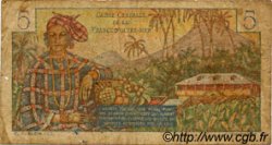 5 Francs Bougainville FRENCH EQUATORIAL AFRICA  1946 P.20B G