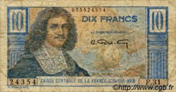 10 Francs Colbert AFRIQUE ÉQUATORIALE FRANÇAISE  1946 P.21 BC