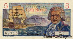 5 Francs Bougainville AFRIQUE ÉQUATORIALE FRANÇAISE  1957 P.28 EBC