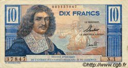 10 Francs Colbert AFRIQUE ÉQUATORIALE FRANÇAISE  1957 P.29 TTB+