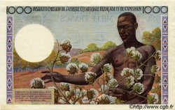 1000 Francs AFRIQUE ÉQUATORIALE FRANÇAISE  1957 P.34 SC+
