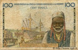 100 Francs EQUATORIAL AFRICAN STATES (FRENCH)  1961 P.01d q.MB