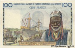 100 Francs Spécimen EQUATORIAL AFRICAN STATES (FRENCH)  1961 P.02s VZ+