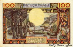 100 Francs EQUATORIAL AFRICAN STATES (FRENCH)  1962 P.03a VZ