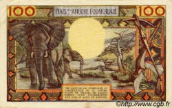 100 Francs EQUATORIAL AFRICAN STATES (FRENCH)  1962 P.03b VF