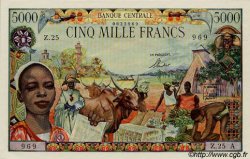 5000 Francs EQUATORIAL AFRICAN STATES (FRENCH)  1962 P.06a fST+