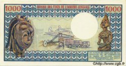 1000 Francs CIAD  1977 P.03a AU+